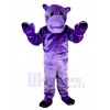 Hippopotame costume de mascotte