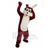 Loup costume de mascotte