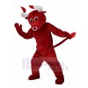 Taureau costume de mascotte