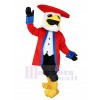 Aigle costume de mascotte