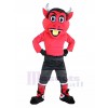 Diable costume de mascotte