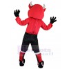 Diable costume de mascotte