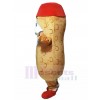 Arachide costume de mascotte