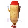 Arachide costume de mascotte