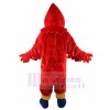 Cardinal costume de mascotte