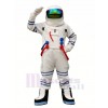 blanc Astronaute Mascotte Costume Adulte