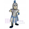 Bleu et Argent Titan Spartan Mascotte Costume