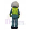 Pilote costume de mascotte