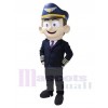 Pilote costume de mascotte
