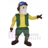 Aviateur costume de mascotte