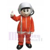 Pilote costume de mascotte