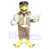 Pilote Aigle costume de mascotte