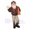 Pilote costume de mascotte