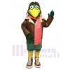 Pilote Oiseau costume de mascotte