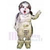 Ours astronaute costume de mascotte
