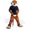 Tigre costume de mascotte