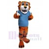 Tigre costume de mascotte