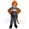 Tigre costume de mascotte