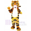 Tigre costume de mascotte
