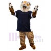 Tigre costume de mascotte