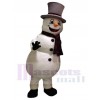 Bonhomme de neige costume de mascotte