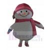 Bonhomme de neige costume de mascotte