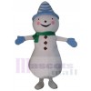 Bonhomme de neige costume de mascotte