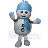 Bonhomme de neige costume de mascotte