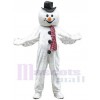 Bonhomme de neige costume de mascotte