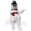 Bonhomme de neige costume de mascotte