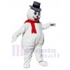 Bonhomme de neige costume de mascotte