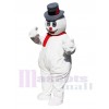 Bonhomme de neige costume de mascotte