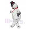 Bonhomme de neige costume de mascotte