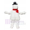 Bonhomme de neige costume de mascotte