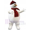 Bonhomme de neige costume de mascotte