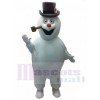 Bonhomme de neige costume de mascotte