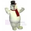 Bonhomme de neige costume de mascotte