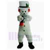 Bonhomme de neige costume de mascotte