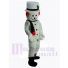 Bonhomme de neige costume de mascotte