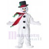 Bonhomme de neige costume de mascotte