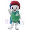 Bonhomme de neige costume de mascotte