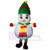 Bonhomme de neige costume de mascotte