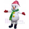 Bonhomme de neige costume de mascotte