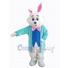 Lapin de Pâques costume de mascotte