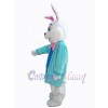 Lapin de Pâques costume de mascotte