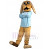 Chien costume de mascotte