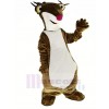 marron Sol La paresse Sid pour La glace Âge Mascotte Costume Animal