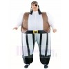 Pirate avec Bandana Œil Pièce Gonflable Halloween Coup Up Les costumes pour Adultes