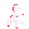 blanc Licorne Gonflable Halloween Noël Les costumes pour Adultes