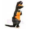 Noir T-REX Dinosaure Gonflable Halloween Noël Les costumes pour Adultes